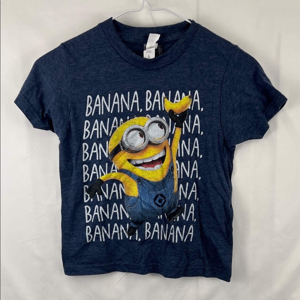 Despicable Me Minion - Kid’s Shirt - Navy Heather - Small